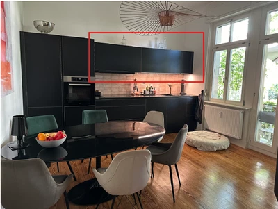 nolte küchenoberschränke mit Dunstabzugshaube und Beleuchtung gebraucht - Bild 1 von 4