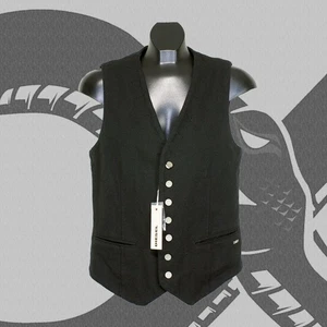 Diesel Men's Small Vest BNWT Wool Blend Button Up - Picture 1 of 7