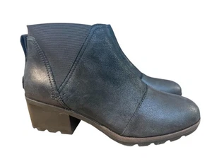 Sorel Cate Chelsea wasserdichte Damen-Bootie taupefarbenes Wildleder Größe 10,5 - Bild 1 von 5