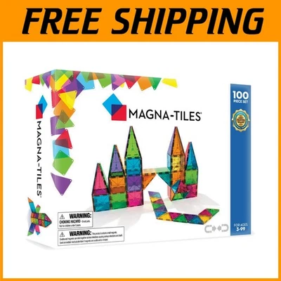 Magnetic Construction Toy - 100-Piece Classic Set - Image 1 of 4