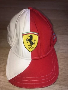 Offizielle Ferrari lizenzierte Baseballkappe - Fernando Alonso - Brandon Mütze rot sehr guter Zustand  - Bild 1 von 8