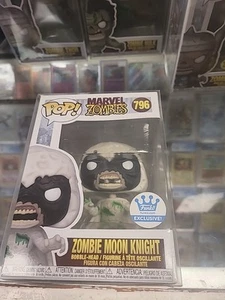 Funko Pop! Vinilo: Marvel - Zombie Moon Knight - Funko #796 con protector - Imagen 1 de 7