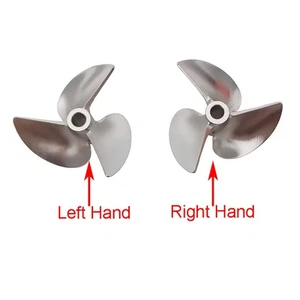 RC Boat Propeller CNC 4.76mm 3/16" 40/42/45/50mm P1.6 Prop for RC Speed Boat CAT - Picture 1 of 33