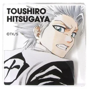 Hitsugaya Toshiro WJ 50th Anniversary BLEACH Acrylic Badge Collection Jump Festa - Picture 1 of 1