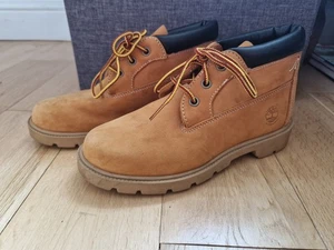 Timberland Boys Chukka Boots Size 3.5 Excellent Condition Tan Waterproof - Picture 1 of 15