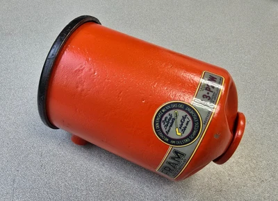 NICE USED ORIGINAL GENUINE PORSCHE 356 A B C SC 912 FRAM OIL FILTER CANISTER #11 - Image 1 of 4