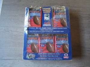 1993 Pro Set Power NFL Football Full Jumbo Power Update Box Factory Sealed Packs - Picture 1 of 2