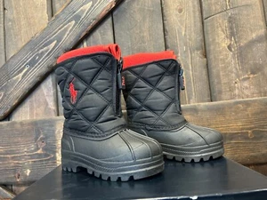 Toddler Polo Ralph Lauren Boots Vancouver zip NWB #95683 - Picture 1 of 4
