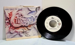 Chicago Hard Habit To Break 45 RPM Vinyl Record LP with Picture Sleeve - Picture 1 of 2