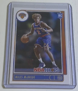 Miles McBride 2021 Panini Hoops Rookie RC #232 New York Knicks - Picture 1 of 1