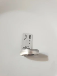 Boccia Men's Women's Unisex Ring Titanium Silver Size 54 Jewelry 0115-0154 - Picture 1 of 9