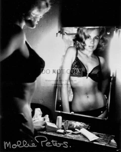 Actress Molly Peters Pin Up With Autograph 8x10 photo - Picture 1 of 1