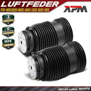 2x Luftfeder Fahrwerk Hinten Links Rechts für Mercedes-Benz W205 C205 S205 S213 - Bild 1 von 8