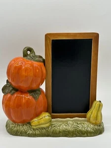 Pizarra y soporte de cosecha cuadrada de San Nicolás calabazas - Imagen 1 de 7