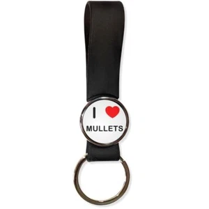 Mullets I Love Silicone Loop Key Ring (35mm x 120mm) - Picture 1 of 8