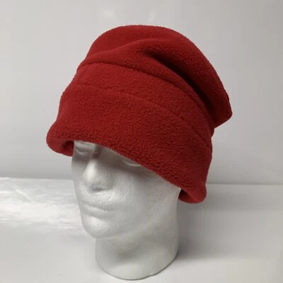 Sombrero DE COLECCIÓN Lands End Para Mujer Talla S/M Rojo Polar Aircore Invierno Hecho en EE. UU. Foto 1 de 4
