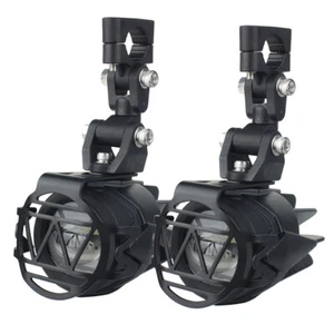 Motorcycle LED Auxiliary Fog Lights Protect Covers For R1200GS F800GS K1600 - Imagen 1 de 12