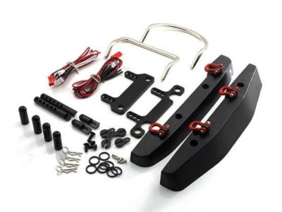 Yeah Racing Front Rear Bumper Heavy Duty Shackle LED Axial Scx10 RC Car YA-0382 - Image 1 of 2