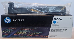 HP CF301A 827A Toner Cyan für Laserjet Enterprise Flow MFP M880 - Afbeelding 1 van 4