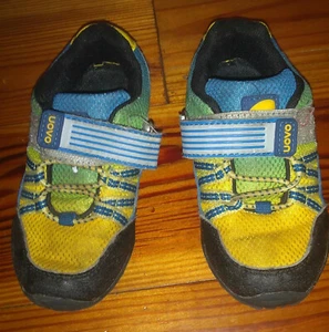 UOVO Boys Shoes Blue/Yellow Toddlers 9.5 EUR 26 - Picture 1 of 3