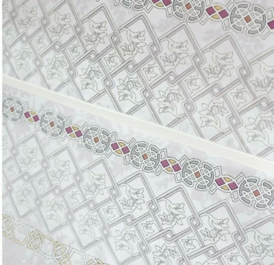 Nueva Funda Nórdica Yves Delorme Queen 92x92" Palatino Floral Gráfico y Sólida Francia Foto 1 de 4