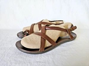 Olukai Sandalen Upena braun Lederriemen Komfort Sandalen Größe 10 W - Bild 1 von 11