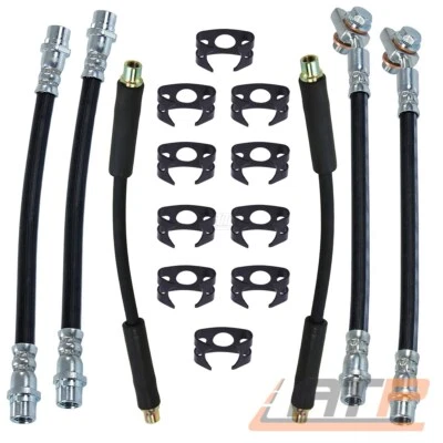 6x brake line brake hoses front + rear for Audi A4 B5 8D year 97-01 - Image 1 of 4