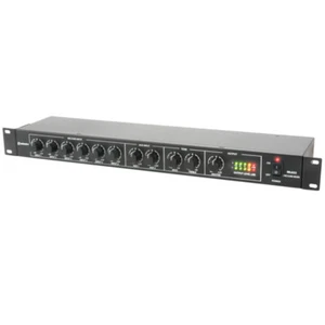 Adastra ML622 8 Channel Microphone or Line PA Mixer + Voiceover 19" 1U Rackmount - Picture 1 of 3