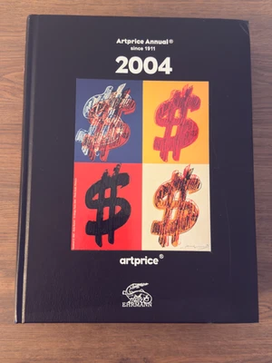 Artprice Annual 2004 Art Market Results Book Limited Edition Andy Warhol Cover - Image 1 of 4