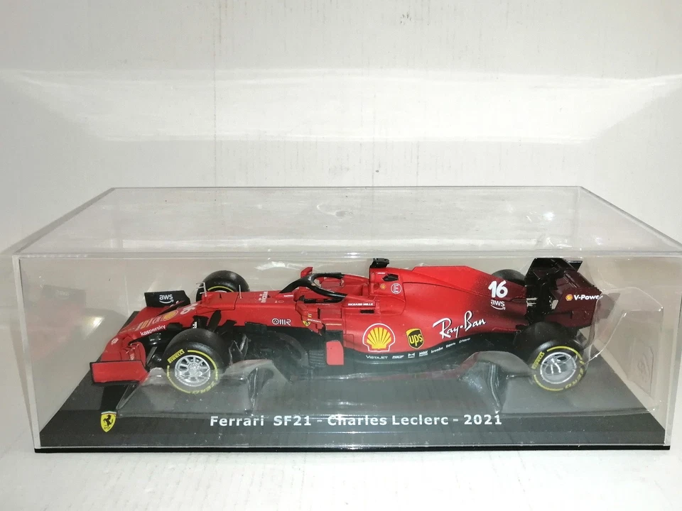 FERRARI SF21 CHARLES LECLERC 2021 FORMULA1 SCALA 1/24 - Immagine 1 di 1