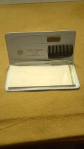 Juego de viaje vintage auxiliar para damas VFW Martinsburg WV: bolígrafo, almohadilla, peine y lima - Imagen 1 de 8