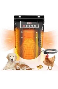 400w Dog House Furnace with 10-Foot Non-chewable Cord Thermostat And Timer - Picture 1 of 11
