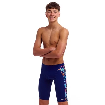 Funky Trunks Boys Starry Night Eco Training Jammer Swimwear, Boys Swimsuit - Bild 1 von 4