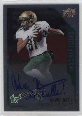 2015 Upper Deck Inscriptions Andra Davis Andre Davis #AN Auto - Image 1 of 2