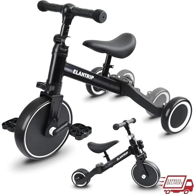 5 в 1 детский велосипед баланс трицикл от 1 до 3 лет регулируемое сиденье колеса безопасности новый - Изображение 1 из 4