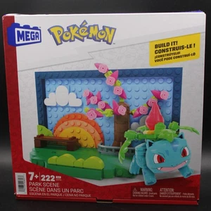 Pokemon Park Scene with Bulbasaur Building Toy Kits, 220 Pieces (MEGA) - Picture 1 of 6