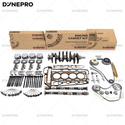 Kit de reconstrucción de motor de revisión árbol de levas para Chevrolet Equinox Malibu Buick 2.4 DOHC Foto 1 de 4