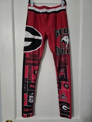 Georgia Bulldogs Football Women’s Small Leggings Yoga Pants - Image 1 of 3