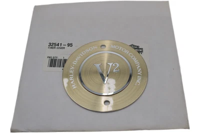 32541-95 NUEVO OEM HARLEY-DAVIDSON V2 EVO GOLD TEMPORIZADOR PUNTOS CUBIERTA 32541-95 Foto 1 de 4