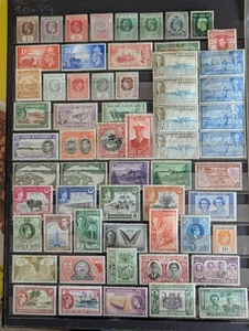 vfmint small collection of commonwealth issues kgv to elizabeth - Picture 1 of 1