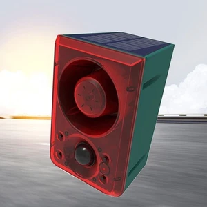 Solar Motion Sensor Animal Repeller Infrared Induction 130db Anti-Wild Boar DoR6 - Picture 1 of 12