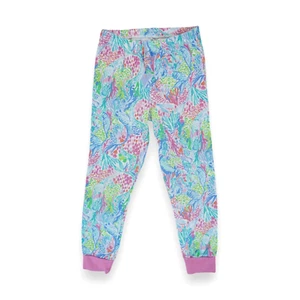 Lilly Pulitzer Pottery Barn Kids Exclusive Mermaid Cove Pajama Pants Size 6 - Picture 1 of 4