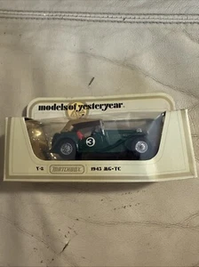Vintage Matchbox Models of Yesteryear Y8 1945 MG-TC - Green - Boxed - BNIB (#3) - Picture 1 of 4