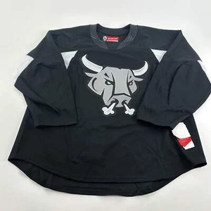 Brand New Size 58 - Black San Antonio Rampage CCM Quickite Practice Jersey - MIC - Picture 1 of 6