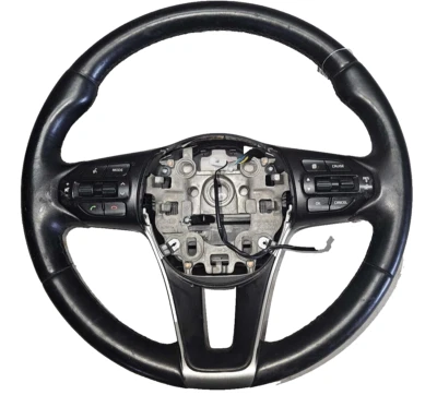 16 17 18 KIA SORENTO Steering Wheel BLACK LEATHER w/o Heat w/o Adaptive Cruise — 第 1/4 张图片