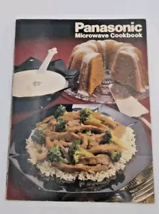 Panasonic Microwave Cookbook Paperback 112 Pages CR 1983 - Imagen 1 de 6