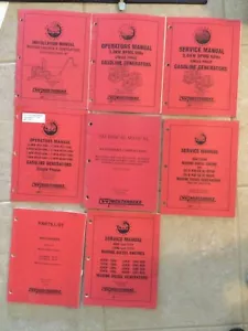Multiple Westerbeke Manuals, service, technical, operator,parts. gas and diesel - Picture 1 of 11