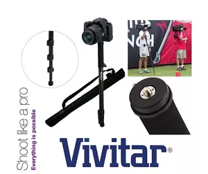 Monopod Photo/Video 67" Vivitar With Case For Panasonic HC-X920K HC-V720 HC-X920 - Picture 1 of 10