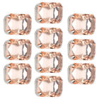 10pcs Sew On Rhinestones Crystals Buttons Dekoration Für DIY Crafts Clothes TOS
