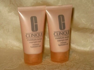 Clinique. Moisture Surge. Overnight Mask. 1 fl.oz./ 30 ml. Lot of 2. New. - Image 1 of 2